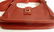 AUTHENTIC! HERMES TSAKO SAKO CONVERTIBLE RED ARDENNE - 5