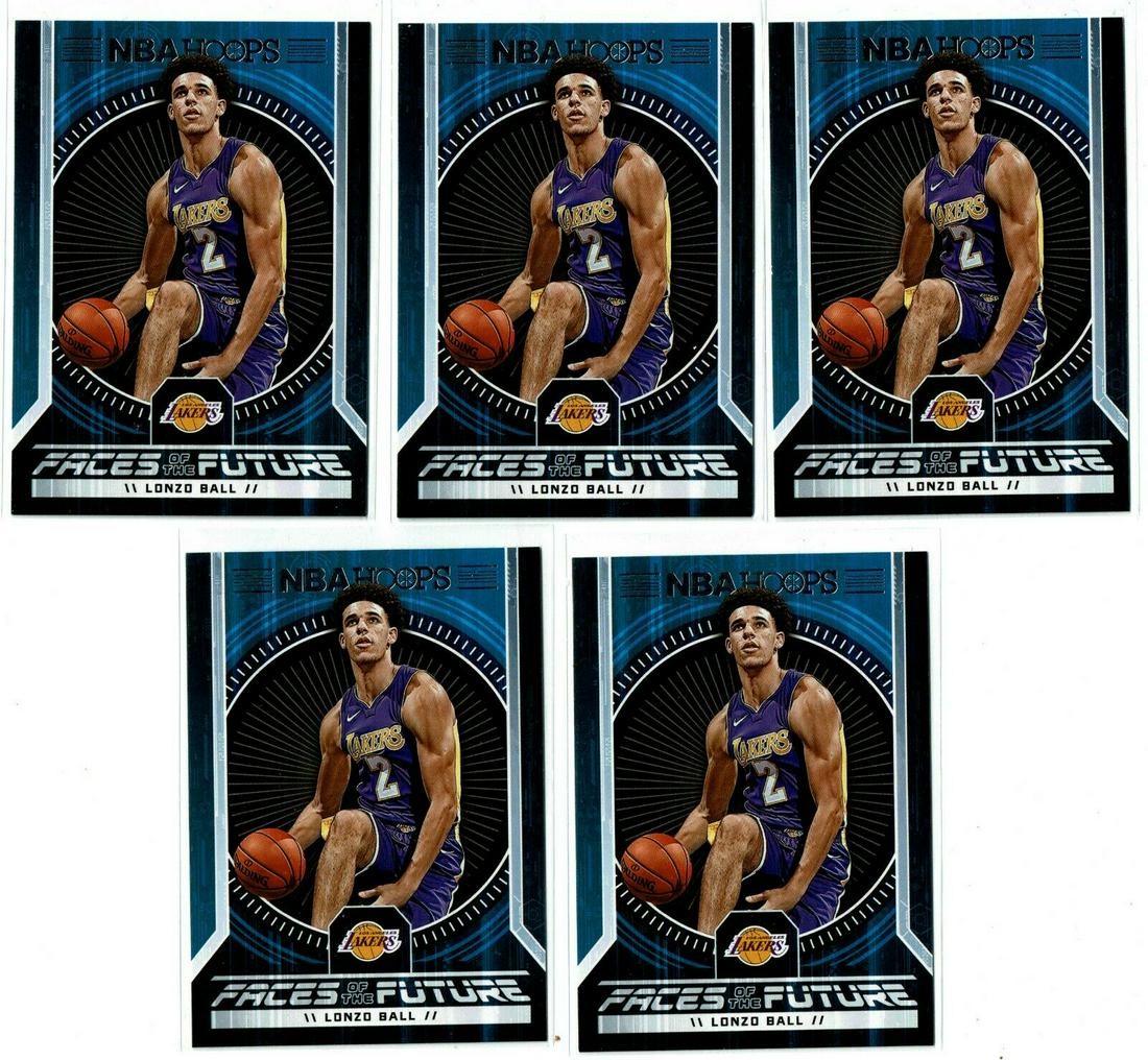 Huge Lonzo Ball Rookie Card Lot x25 (1 of 5)