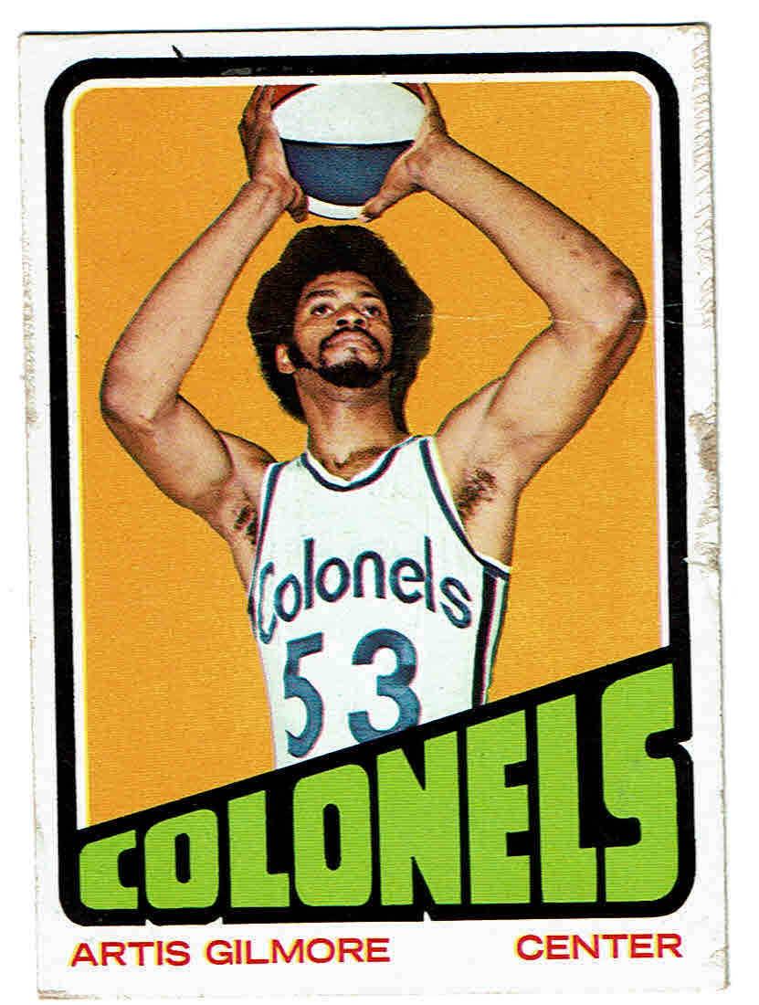 1972-73 Topps Artis Gilmore Rookie Card (1 of 2)