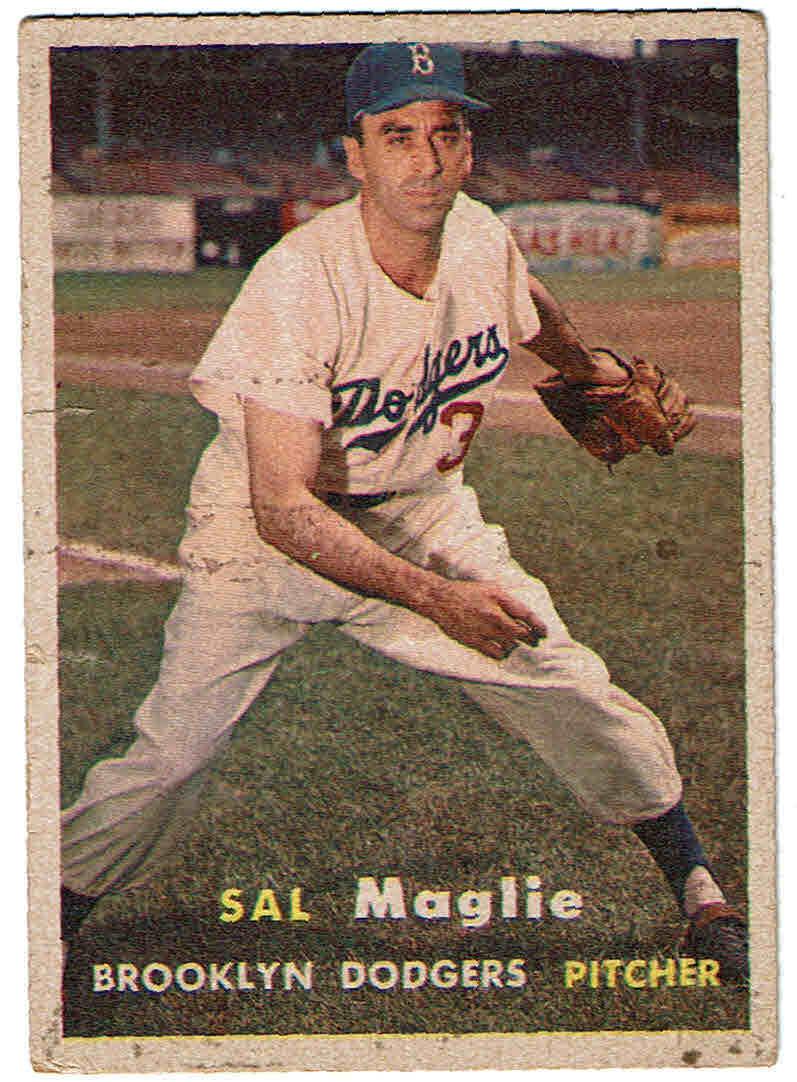 1957 Topps Sal Maglie (1 of 2)