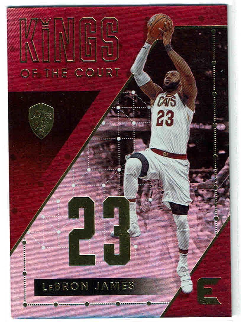 2017-18 Panini Essentials Kings of the Court LeBron (1 of 2)
