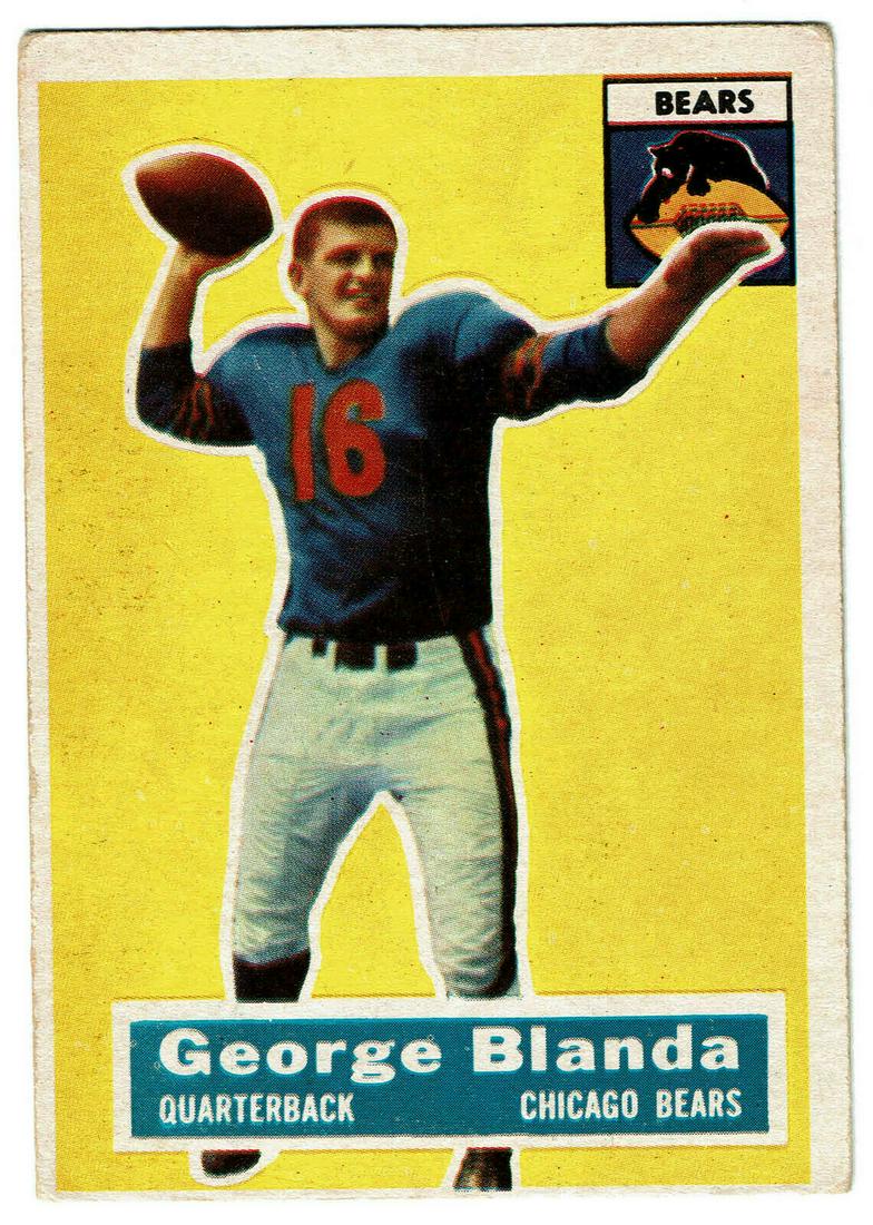 1956 Topps George Blanda (1 of 2)