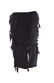 Tom Ford for Yves Saint Laurent Black Silk Ribbon Skirt - 3