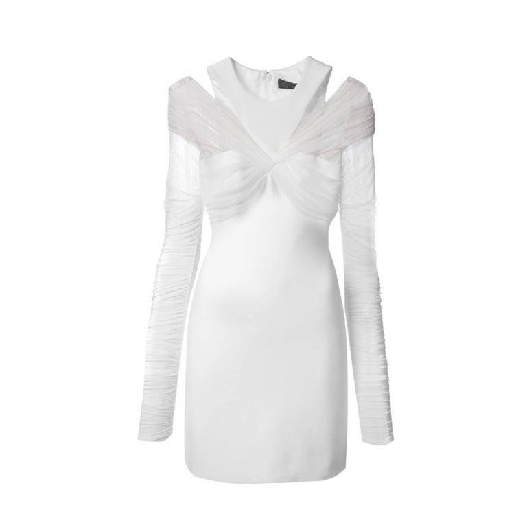 Versace White mini dress (1 of 9)