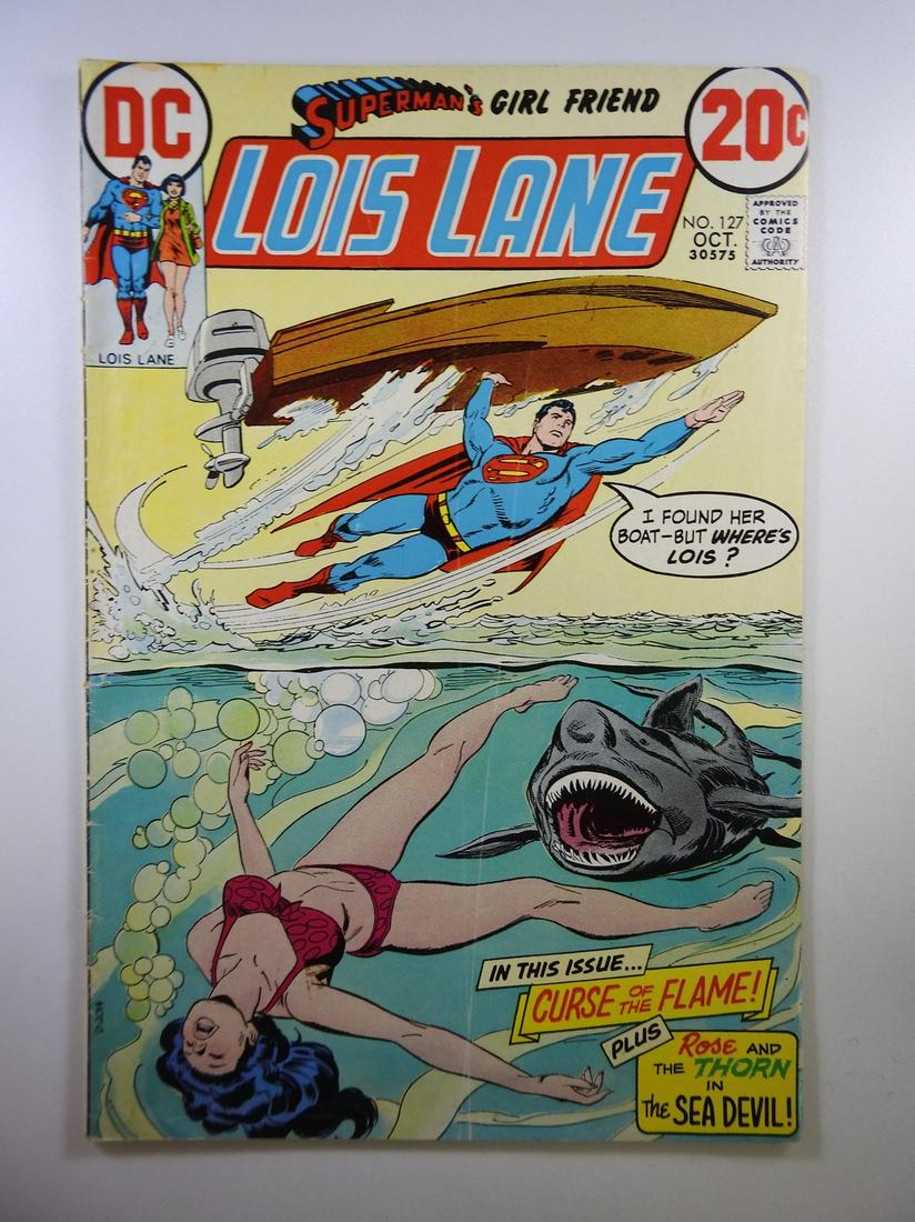 Superman's Girl Friend Lois Lane #127: No Reserve! Superman's Girl Friend Lois Lane #127. VG+ Shipping: Individual Comics: Flat-rate of $9.99 (1-8 comics) or $19.99 (9+ comics) to anywhere within the contiguous U.S. International: Foreign 