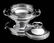 PUIFORCAT LOUIS XVI COVERED 950 STERLING SILVER - 5