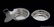 ODIOT ANTIQUE FRENCH 3-PIECE STERLING SILVER COVERED - 5