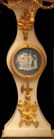 ANTIQUE FRENCH GOLD PLATED BRONZE & MARBLE LOUIS XVI - 3