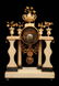 ANTIQUE FRENCH GOLD PLATED BRONZE & MARBLE LOUIS XVI - 6