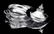 ODIOT 4pc. LOUIS XVI COVERED 950 STERLING SILVER - 4