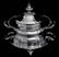 ODIOT 4pc. LOUIS XVI COVERED 950 STERLING SILVER - 5
