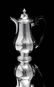 FRENCH ANTIQUE 950 STERLING SILVER LOUIS XVI TEA SET, - 11