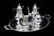 FRENCH ANTIQUE 950 STERLING SILVER LOUIS XVI TEA SET, - 2