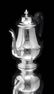 FRENCH ANTIQUE 950 STERLING SILVER LOUIS XVI TEA SET, - 6