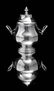 FRENCH ANTIQUE 950 STERLING SILVER LOUIS XVI TEA SET, - 8