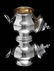 FRENCH ANTIQUE 950 STERLING SILVER LOUIS XVI TEA SET, - 9