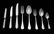 FRENCH ANTIQUE 950 STERING SILVER LOUIS XVI FLATWARE