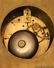 FRENCH GOLD PLATED BRONZE PREYAT WALL CLOCK - MUSEUM - 4