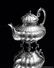 ROCAILLE ANTIQUE 5pc. SILVER TEA / COFFEE SET WITH - 4