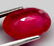 3,34 cts Natural Luminous Oval Hot Pink Red Ruby - 3