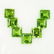 11.39 Ct Natural 7 Pakistan Peridot Square Necklace Set
