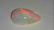4.58 ct rainbow flash 3D floral harlequin opal - 4