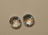 Green amethyst oval pair checkerboard
