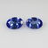 1.41 Ct Natural Purple Blue Tanzanite Oval Pair