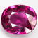 3,39 ct Natural Purplish Pink Rhodolite Garnet 3,29 ct