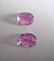 Kunzite Pair Certified - 4.67 ct - 4