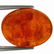 18.43 ct oval cab fanta orange spessartite garnet