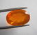 Fire Opal Certified - 7.76 ct - 7