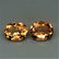 11,11 ct Pair! Natural Imperial Topaz 11,11 ct