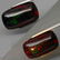 Natural Chocolate&Rainbow Color Sparkling Opal