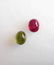 Pink Green Tourmaline Pair - 6.10 ct - 2