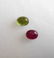 Pink Green Tourmaline Pair - 6.10 ct - 5