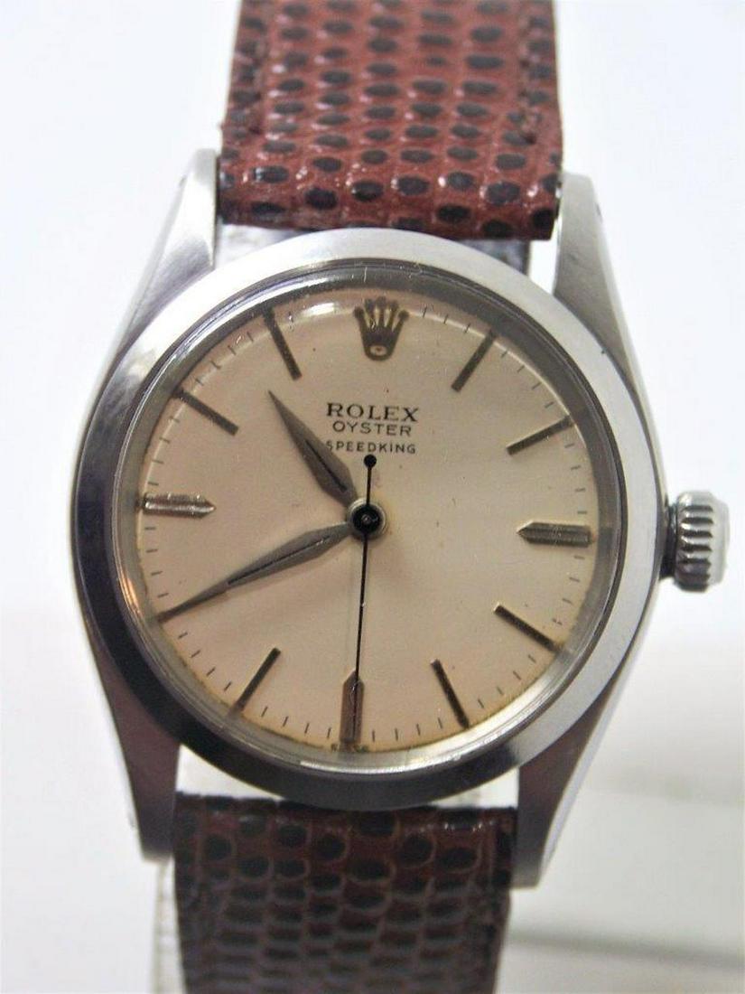 Vintage ROLEX OYSTER SPEEDKING PRECISION Ref 6421: Vintage ROLEX OYSTER SPEEDKING PRECISION Ref 6421 Unisex Winding Watch c.1961* EXLNT* SERVICED* RARE ? This Men’s Rolex watch is Swiss made Great present for someone you love or yourself! Great pres