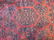 A Vintage 8' Round Persian Sarouk Style Area Rug - 3