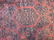 A Vintage 8' Round Persian Sarouk Style Area Rug - 6