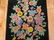Black Floral Chinese Art Deco Rug - 3