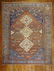 Rustic Persian Bakshaish Tribal Rug
