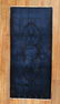 Indigo Blue Antique Chinese Pao Tao Rug