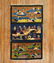 Chinese Art Deco Scenery Mat Rug
