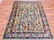 Antique persian Bird design Shiraz tribal rug,