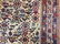 Antique persian Bird design Shiraz tribal rug, - 4