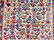 Antique persian Bird design Shiraz tribal rug, - 7
