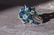 Platinum Ring Sapphire, Emerald, & Diamond Ring with - 3