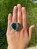 Outstanding Emerald & Diamond Ring - 12
