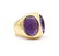 Pomellato Amethyst ring in 18k yellow gold.