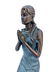 Bronze praying female - 3